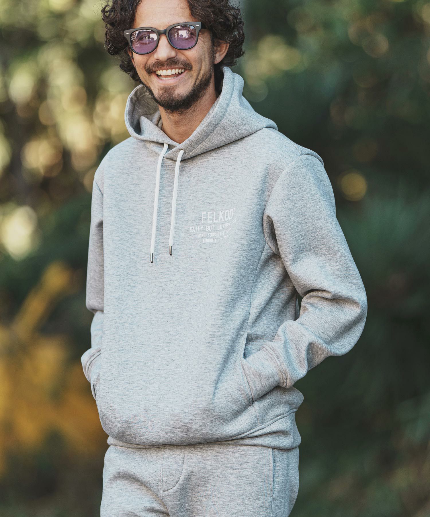 60%OFF【felkod(フィルコッド)】Cardboard Knit Print Parka パーカー