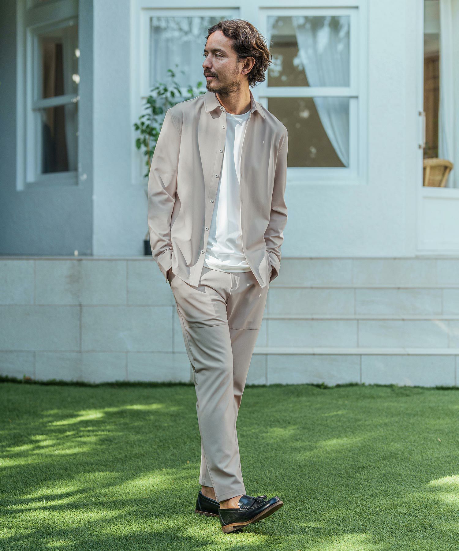 CALL&RESPONSE(コールアンドレスポンス)】長袖シャツ-ノビル360°(250