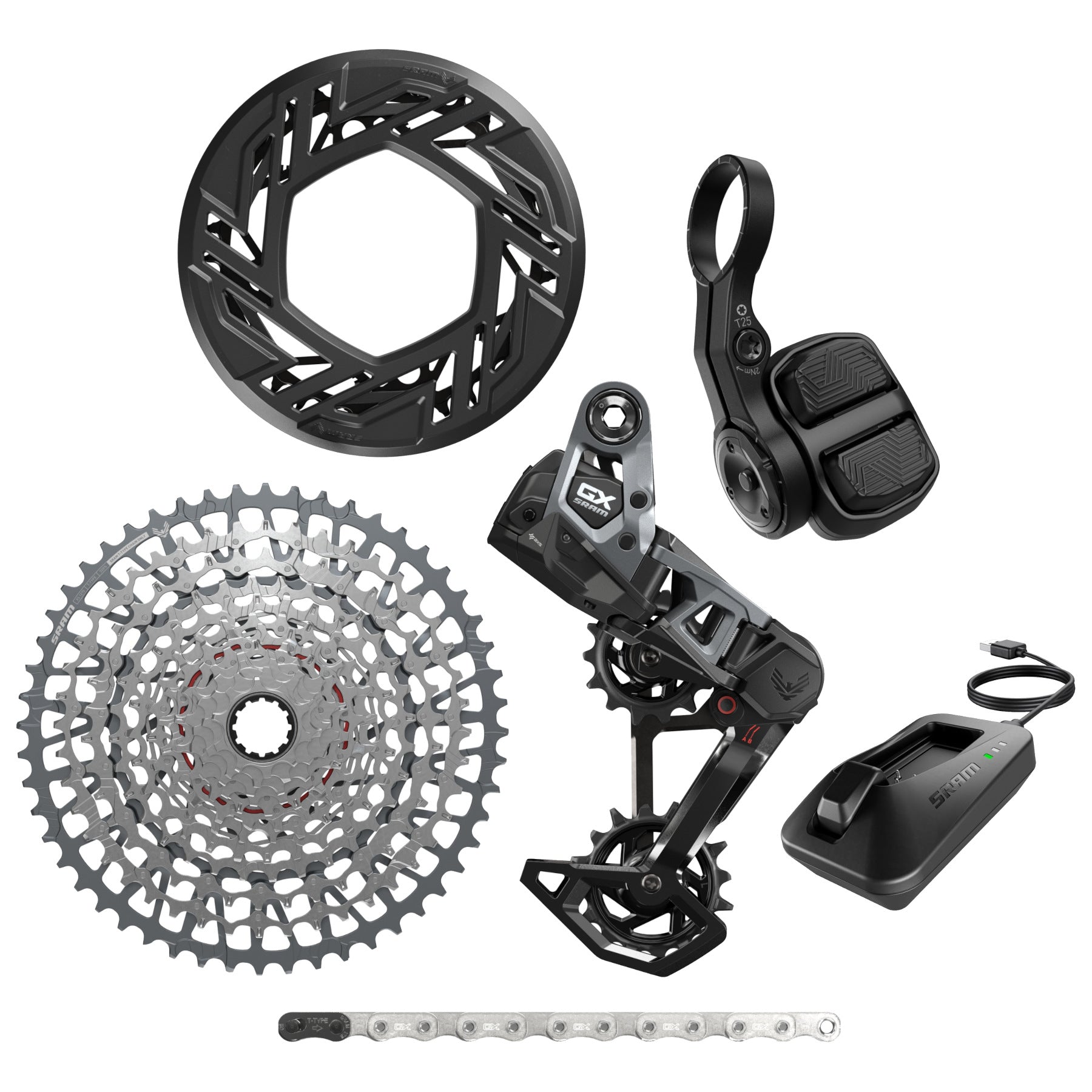 SRAM GX Eagle T-Type AXS 12 Spd E-MTB Groupset – Cambria Bike