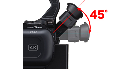 特長 XA40：業務用デジタルビデオカメラ｜法人｜キヤノンMJグループ