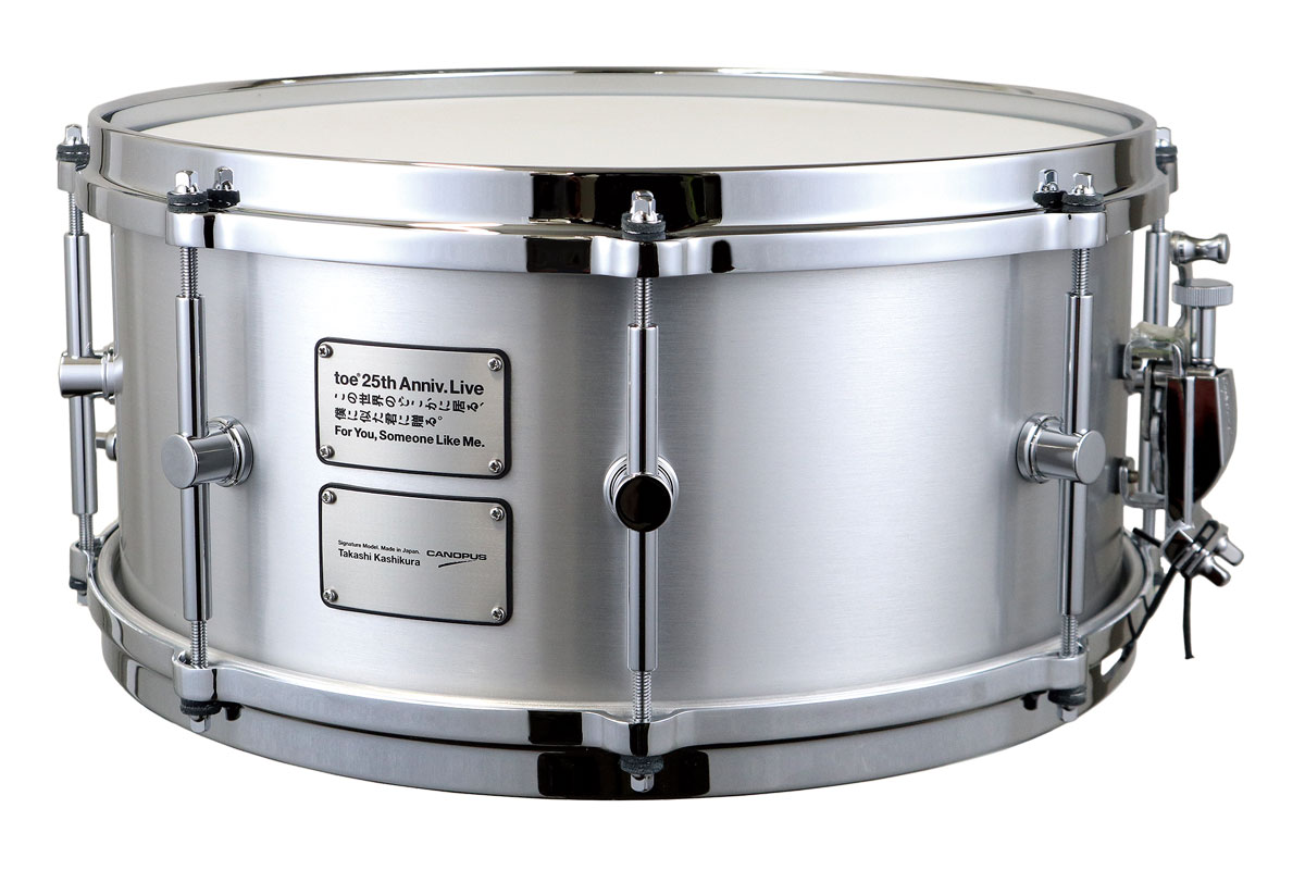 柏倉隆史 toe 25th Anniv. Model | CANOPUS DRUMS