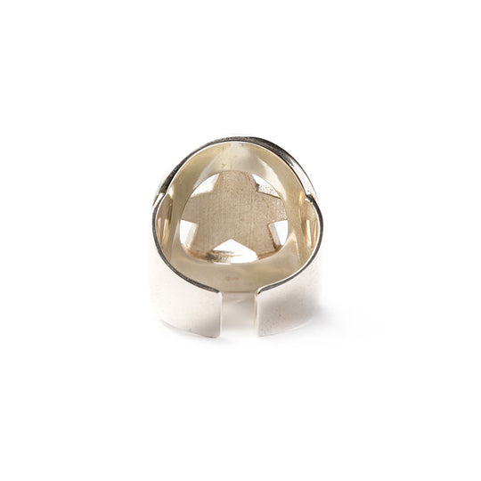 SILVER STAR CONCHO RING – CALEE ONLINE STORE