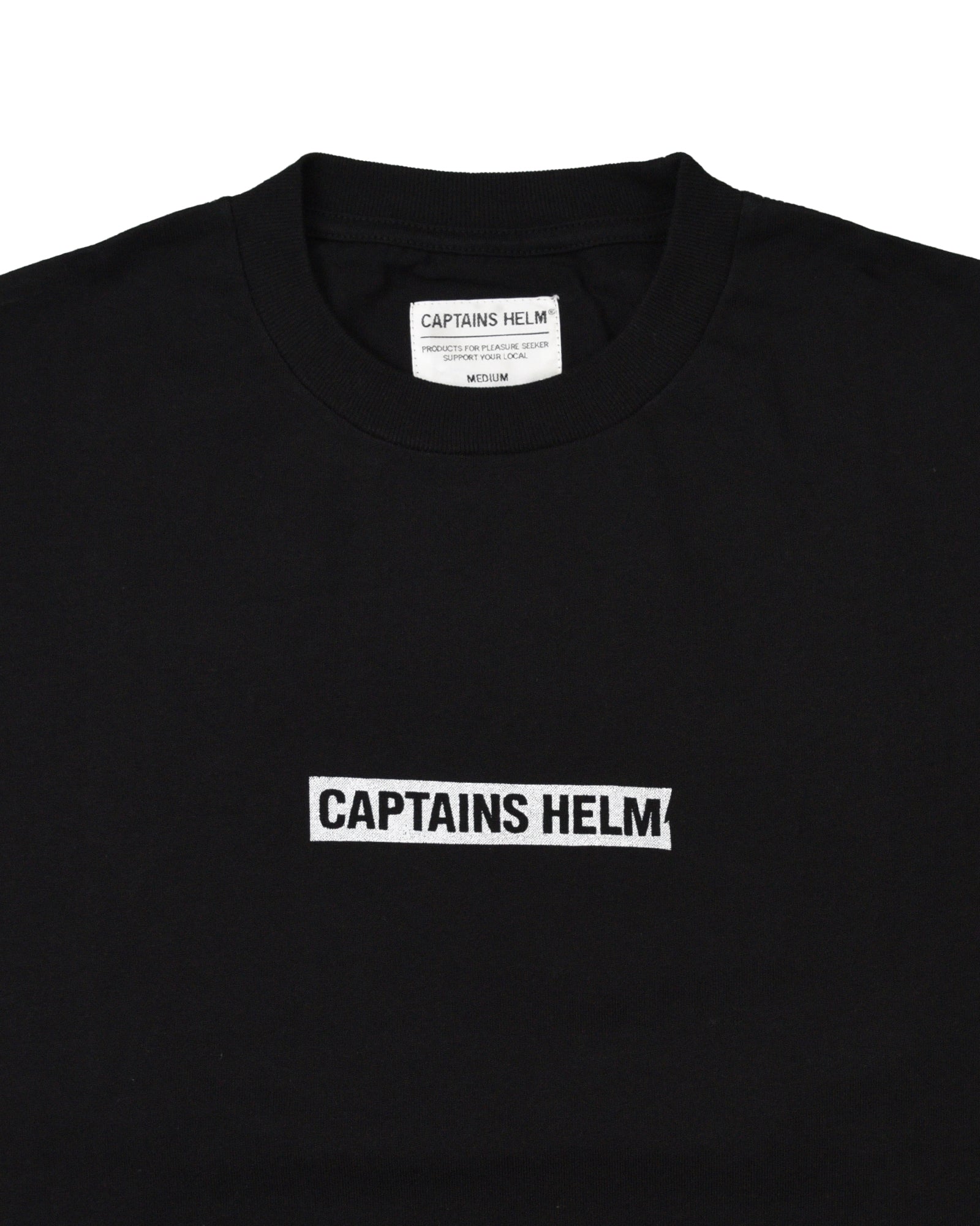 CAPTAINS HELM #FADED TAPE LOGO LS TEE