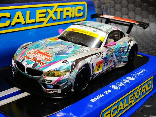 Scalextric 1/32 ｽﾛｯﾄｶｰ C3625◇ BMW Z4 GT3 Team UKYO-HATSUNE MIKU