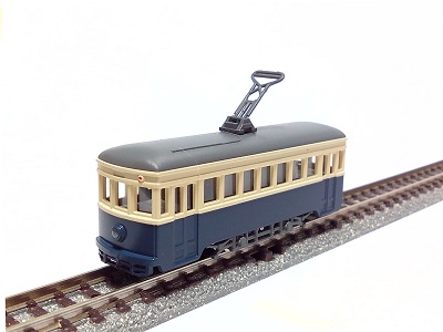 0738 N 2軸市電500形〔青〕塗装済完成品 | トーマモデルワークス Toma