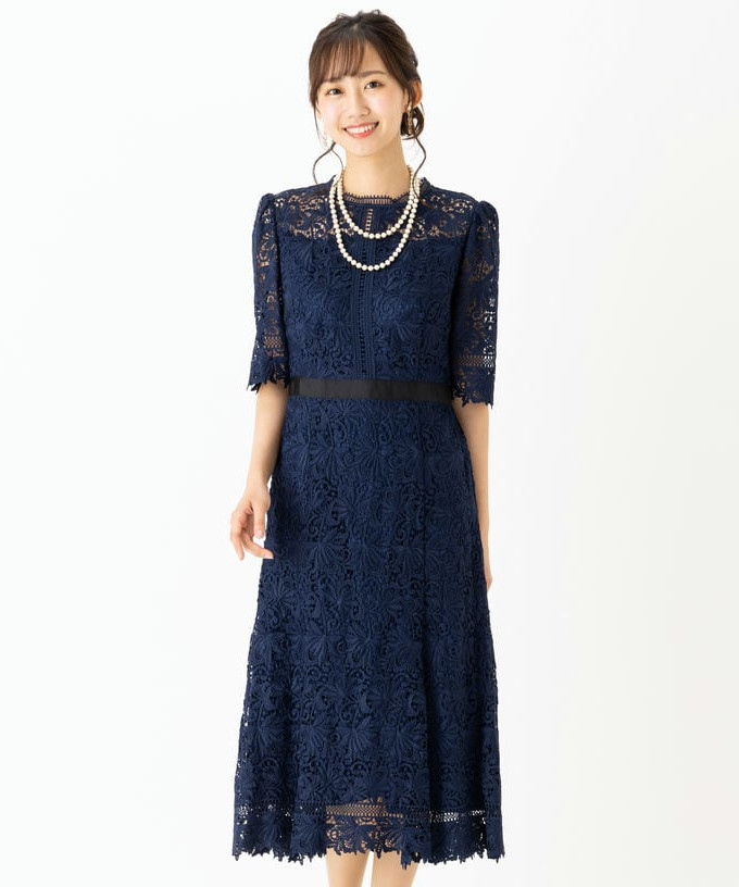 CELFORD セルフォード レースマーメイドドレス ネイビー系 | 結婚式