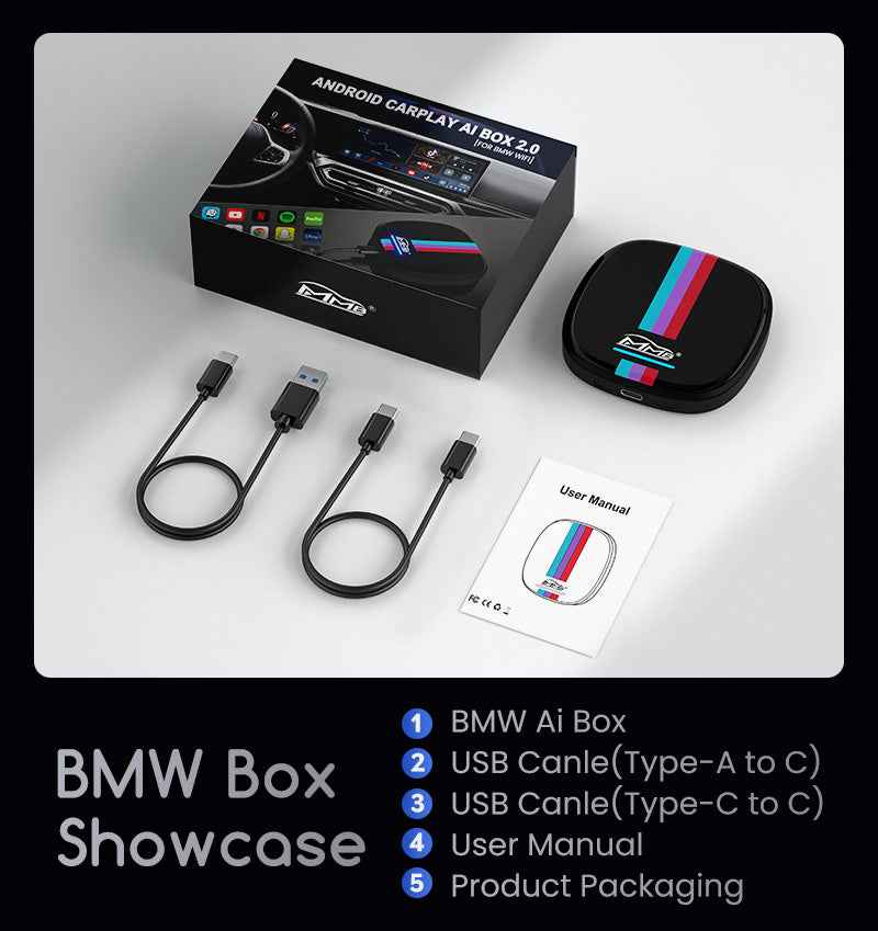 Wireless CarPlay AI Box for BMW | MMB Multimedia Adapter – MMB