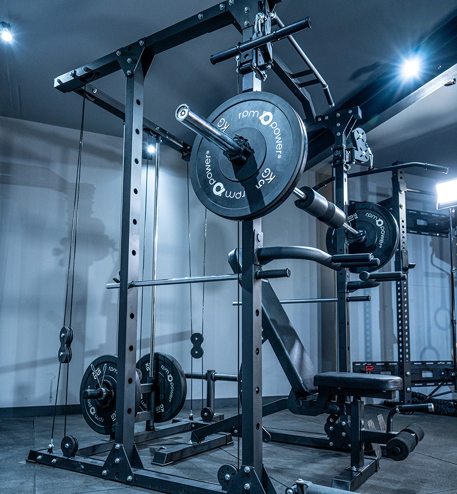 Crossover Multi-Gym with Smith Bar – RPM CARE