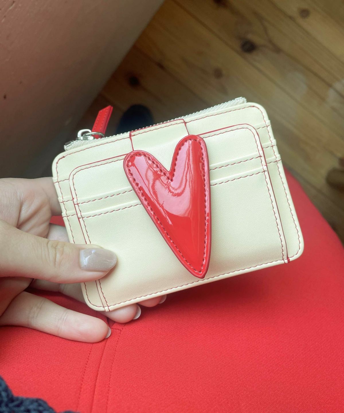 Casselini(キャセリーニ)ハートモチーフマルチカードケース