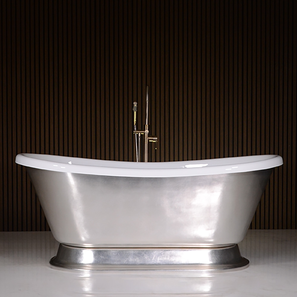 Pedestal Tub – Standard Wide Gianetta59 59 CoreAcryl WHITE Acrylic