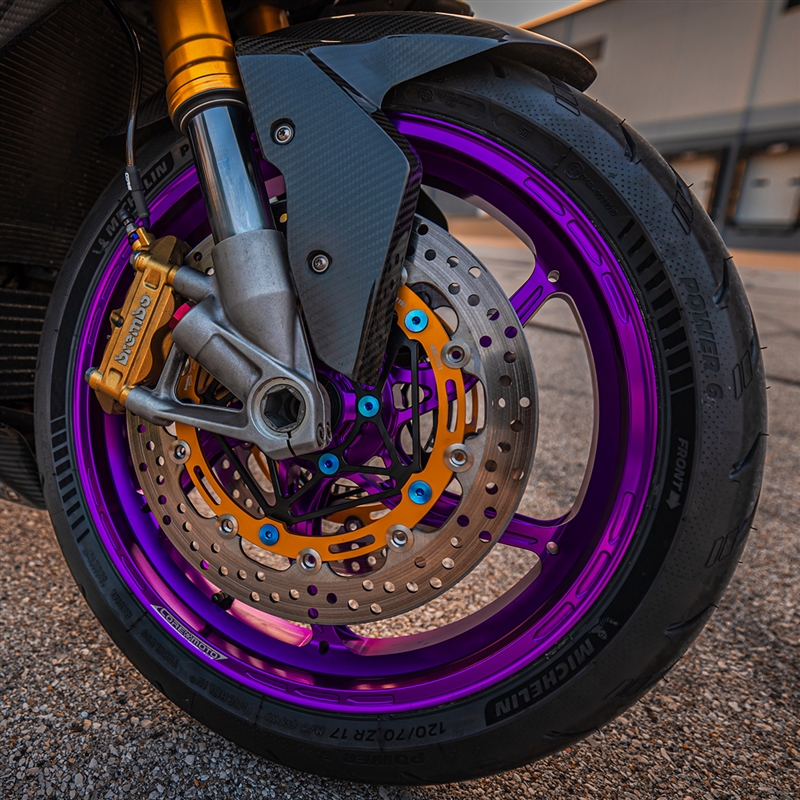 Core Moto Apex-6 Lightest forged motorcycle wheels for Kawasaki