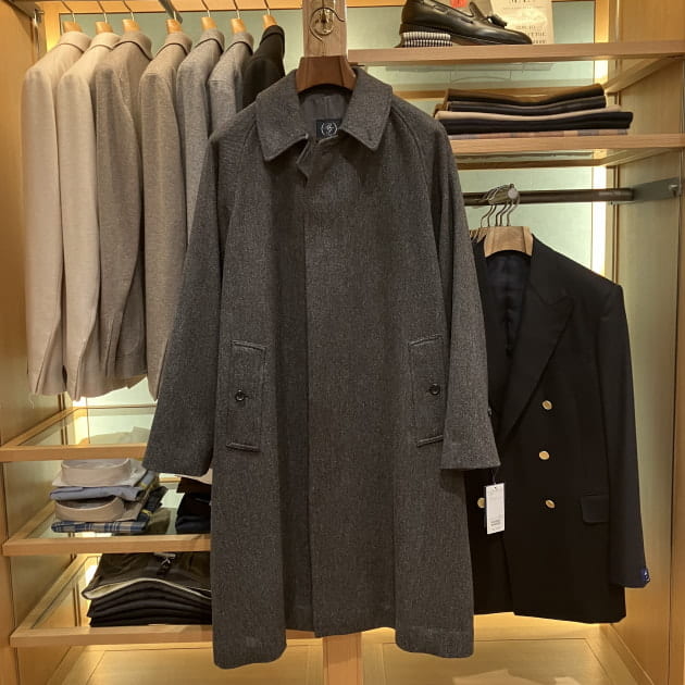 2024年 秋冬商品紹介 ＜BEAMS F＞ ウールカシミヤ シングル ラグラン