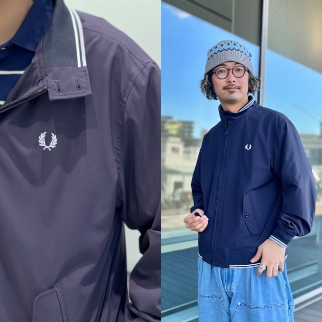 FRED PERRY〉25春夏アイテムをサンプルルームで発見！新型もあり