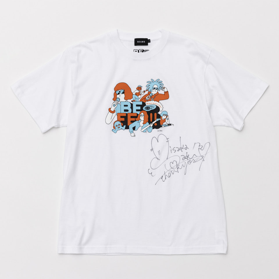 BE FES!!開催を記念して、出演者の直筆サイン入りTシャツを各1名様に