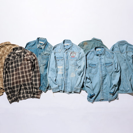 今回のトピックスは『デニムジャケット』。加工技術に定評のある日本を