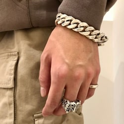 Bill Wall Leather（ビルウォールレザー）B533 with18k Coffin Tag