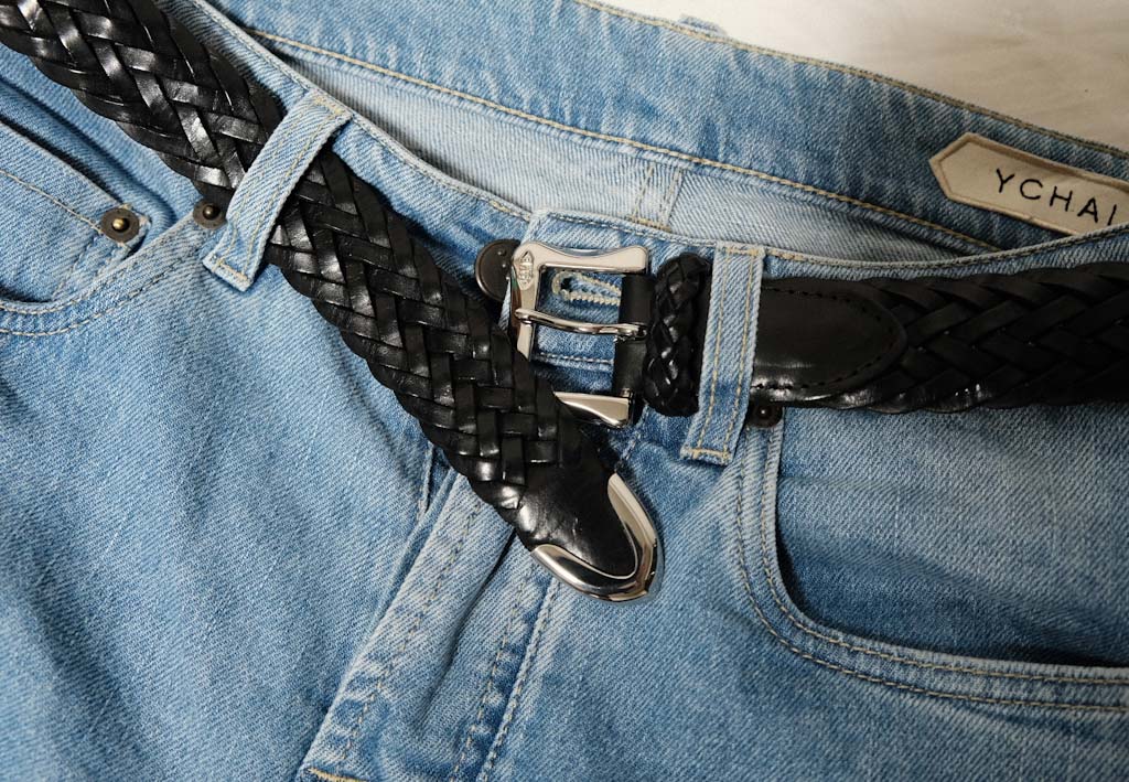 名品ベルト】J&M DAVIDSON（デヴィッドソン）の30mmレザーメッシュ