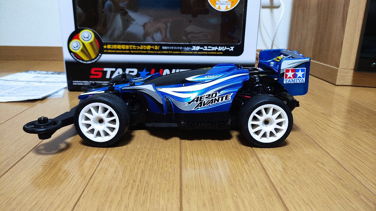 タミヤスターユニットシリーズ エアロアバンテを購入したのでレビュー