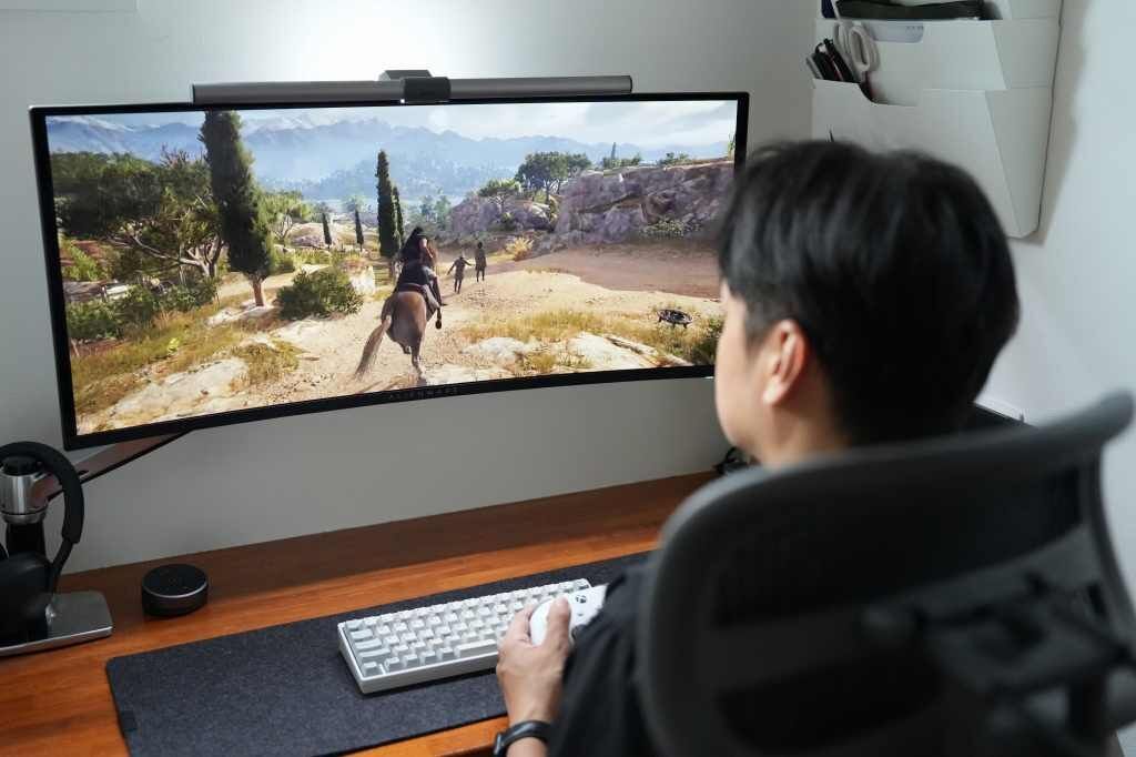 ウルトラワイドOLED湾曲モニター【DELL Alienware AW3423DWF】レビュー