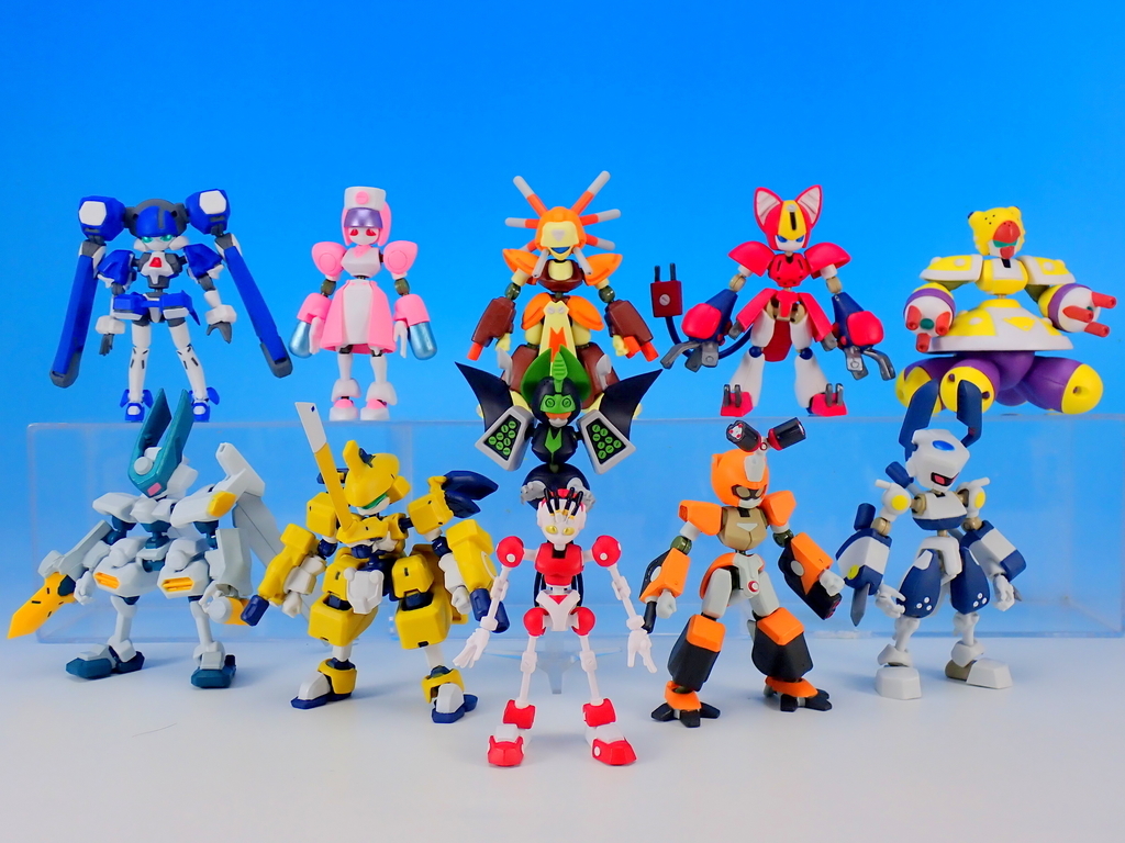 超可動1/12 メダロット プレミアムBOX2 で遊ぶ - YOの玩具箱