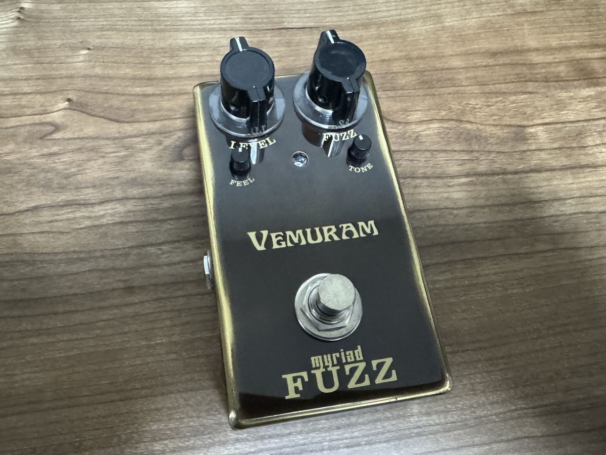 再購入】Vemuram Myriad Fuzz - FairWind-Weblog
