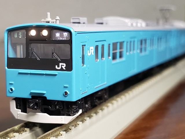 模型】Tomix 98811 98812 201系(京葉線) 入線と考察 (レビューもどき