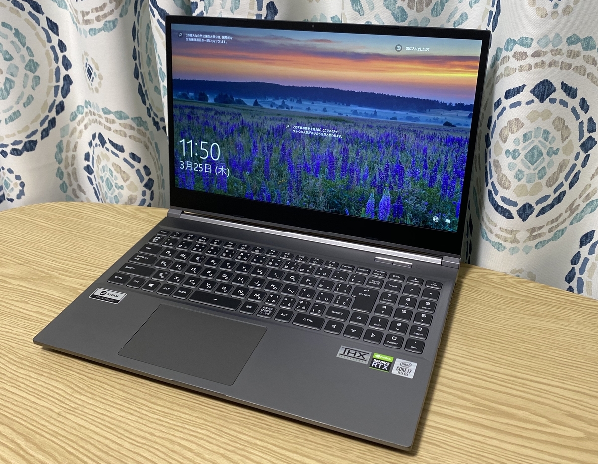 ガレリア XL7C-R36レビュー 口コミ【RTX3060ゲーミングノート