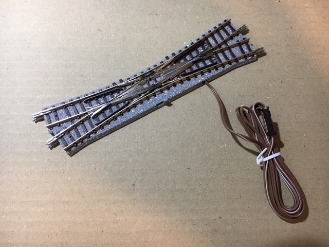 Nゲージ ダブルスリップポイント - 亀鳥鉄道