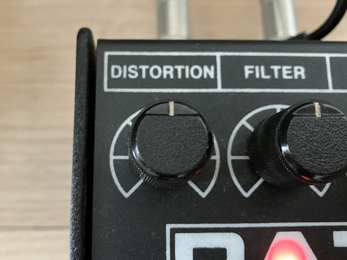PROCO RAT2のセッティングや使い方を試してみました【セッティング例