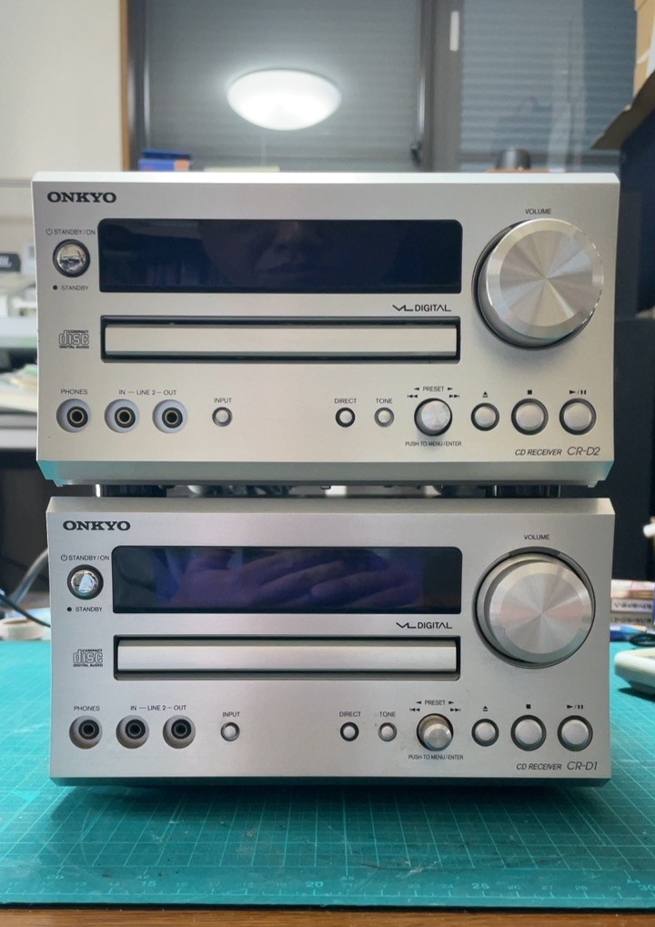 ONKYO CR-D1 CR-D2導入記 - 羽田電器産業 ステレオ事業部