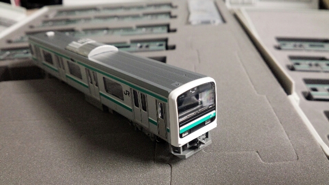 TOMIX JR E501系を配備 - レインボーブログ