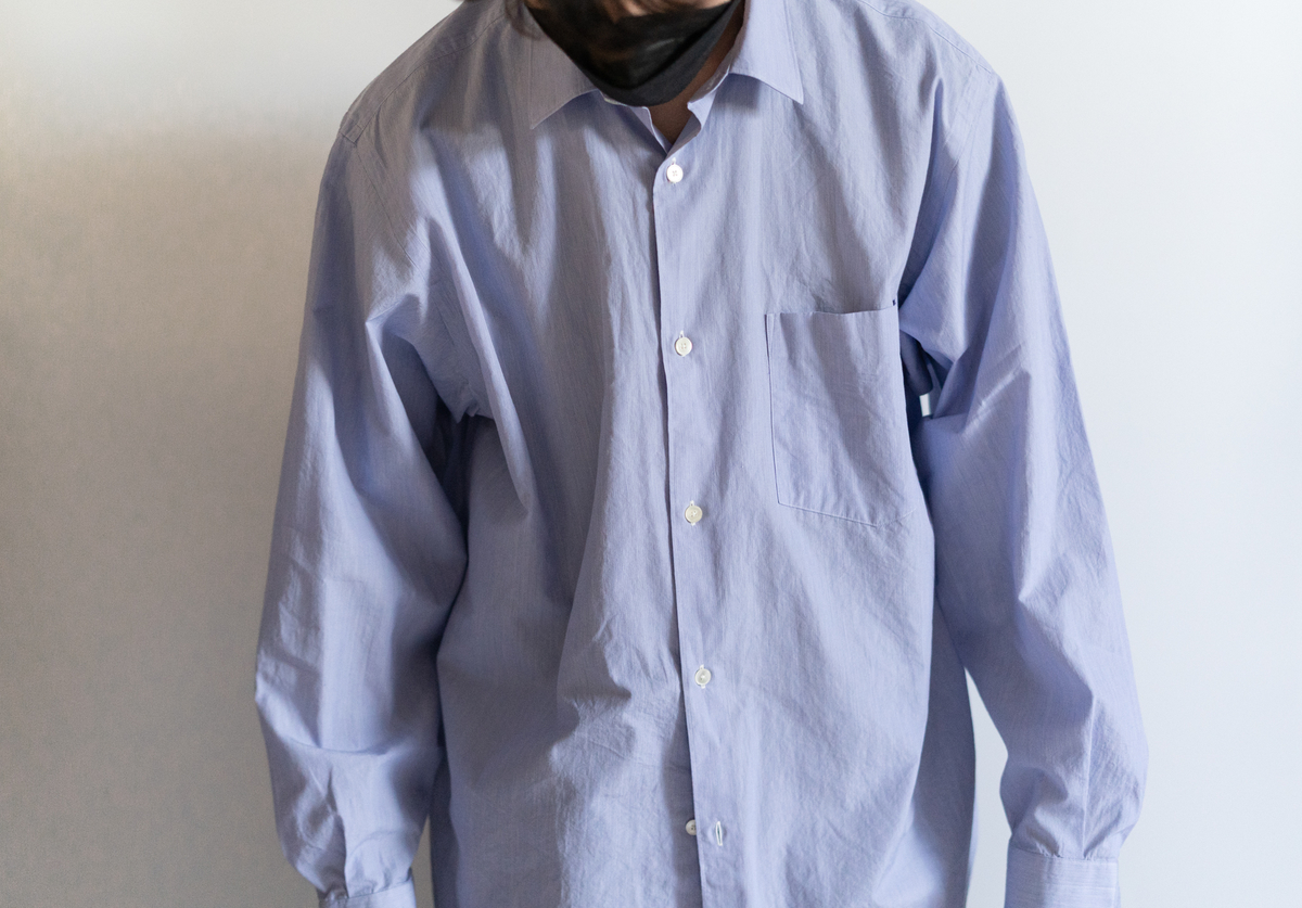 COMOLI 23SS コモリシャツ サイズ3 COMOLI (コモリ) コモリシャツ