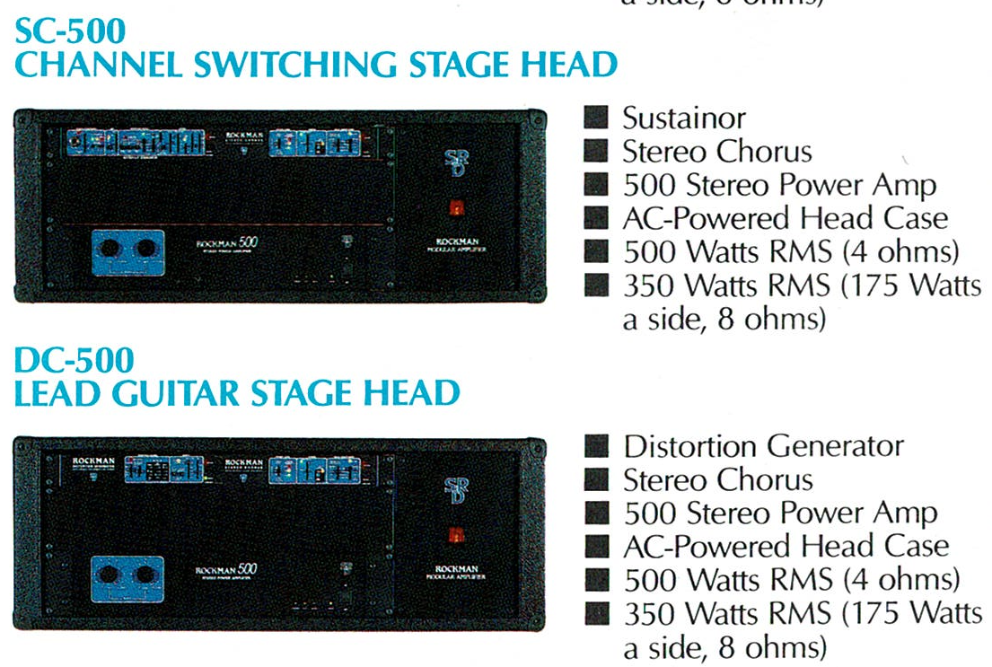 SUSTAINOR (ROCKMAN) はプリアンプなのか？ - Guitar notes in a hutch