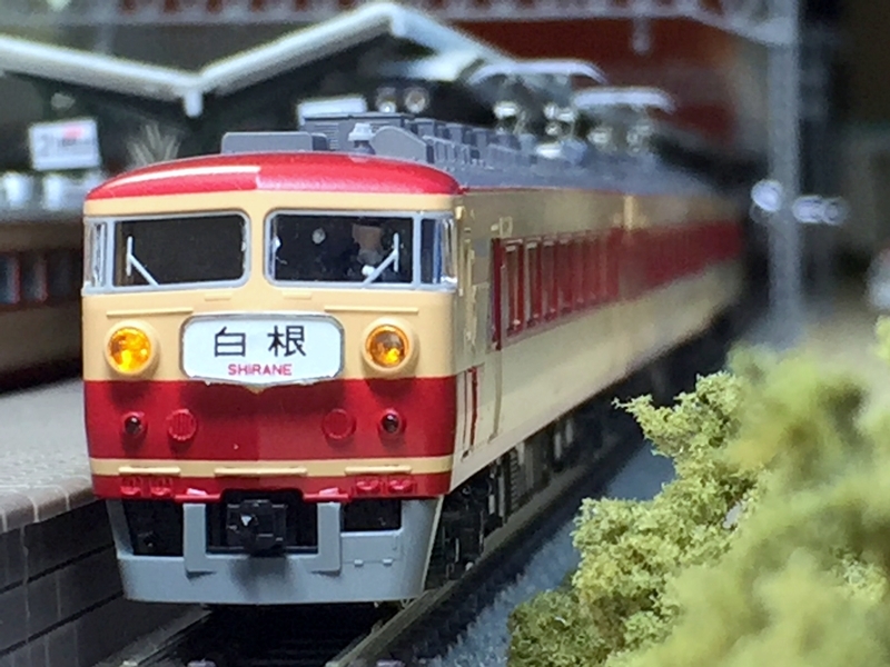 KATO 157系入線 - 休日の屋根裏