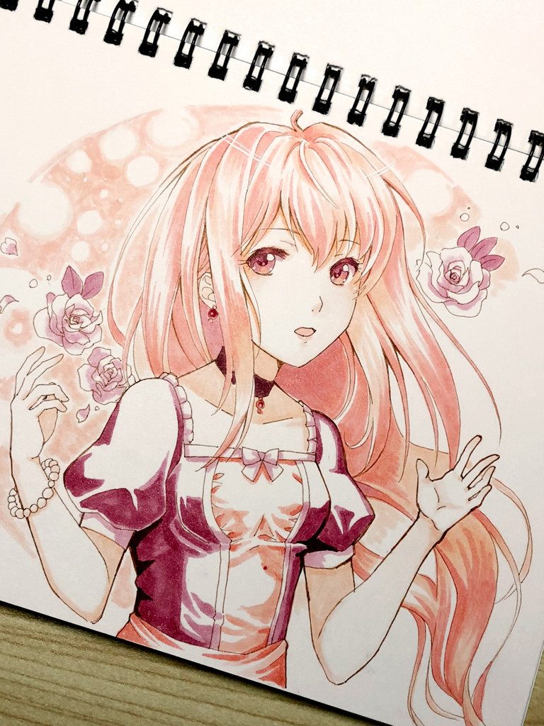 コピックイラスト色塗りする時に使う道具 紙編【初心者向け使い方