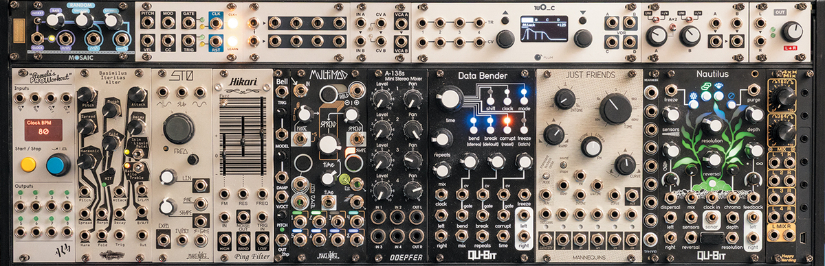 Yumi Iwakiのモジュラーシンセ・システム 〜Norns ShieldとJust