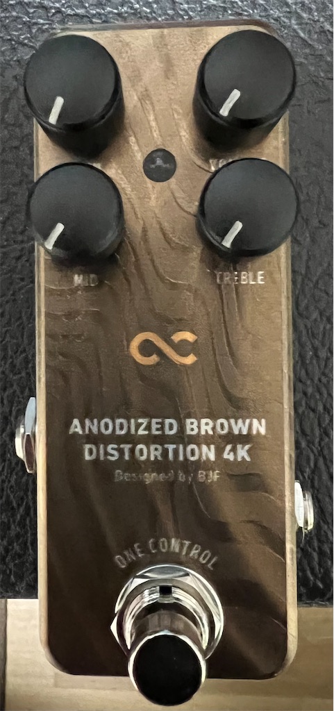 20220310 One Control Anodized Brown Distortion 4K - Guitar Stuff Blog