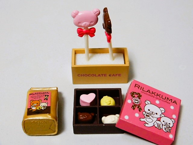 リーメント】リラックマ チョコレートカフェ 全6種 - 小さな世界
