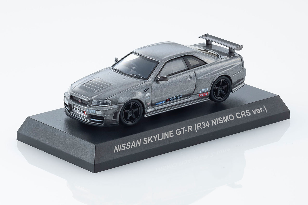 京商ミニカー＆ブックス第5弾『ニッサン・スカイラインGT-R R34ニスモ