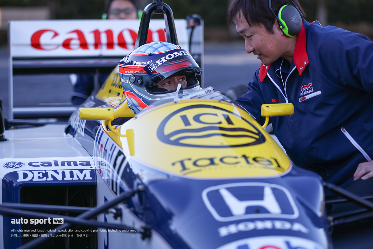 佐藤琢磨は今年も全開!? 東京オートサロン2026のウイリアムズ・ホンダ