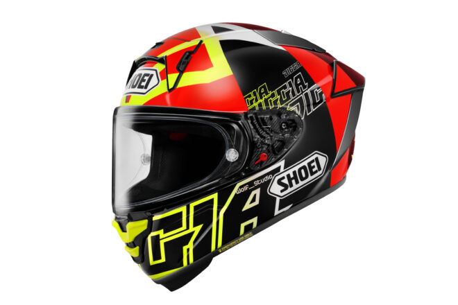 マルク・マルケスのレプリカヘルメット『MM93 RETRO』がショウエイZ-8