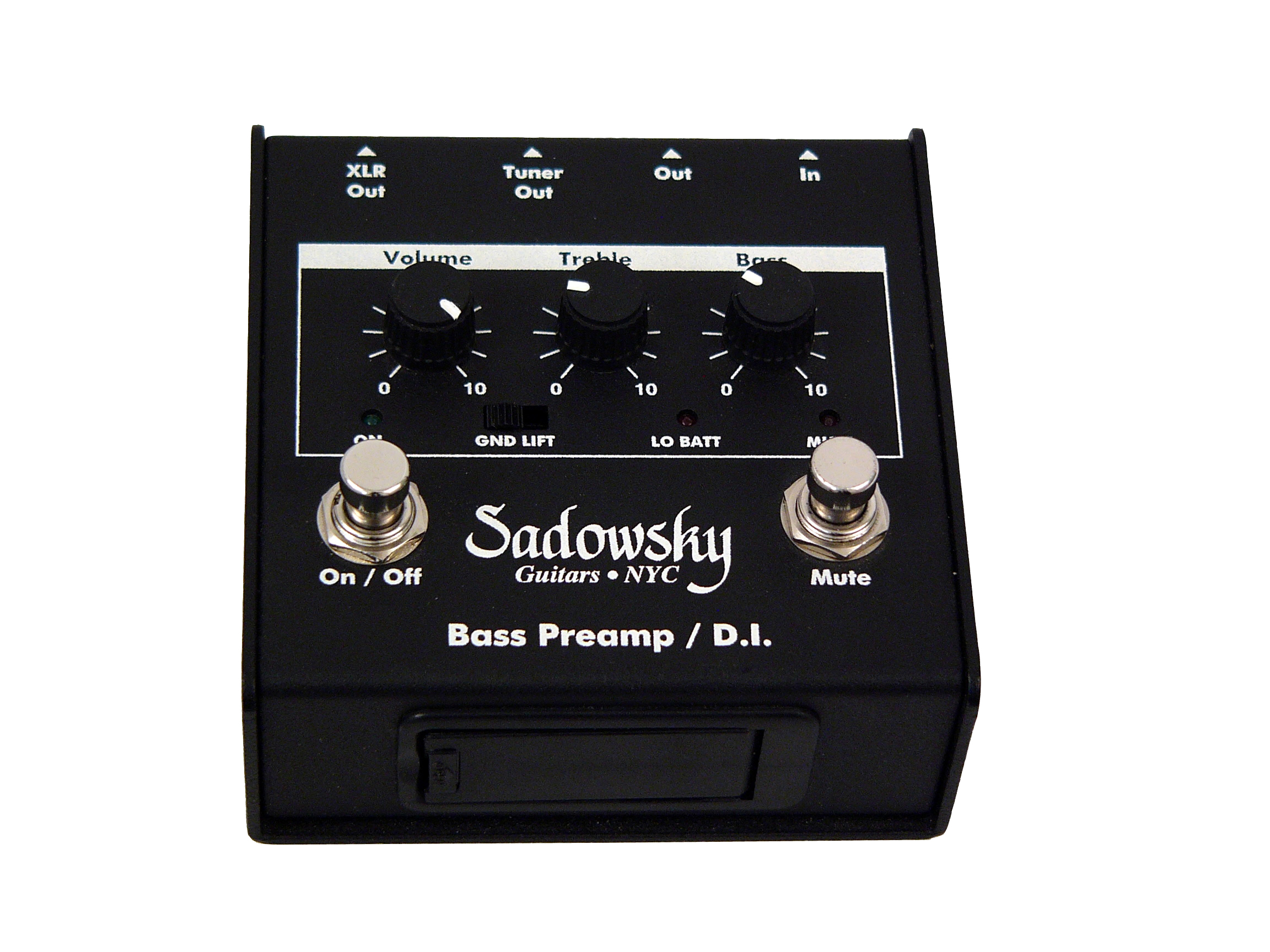Sadowsky Bass Preamp DI Test - Bonedo