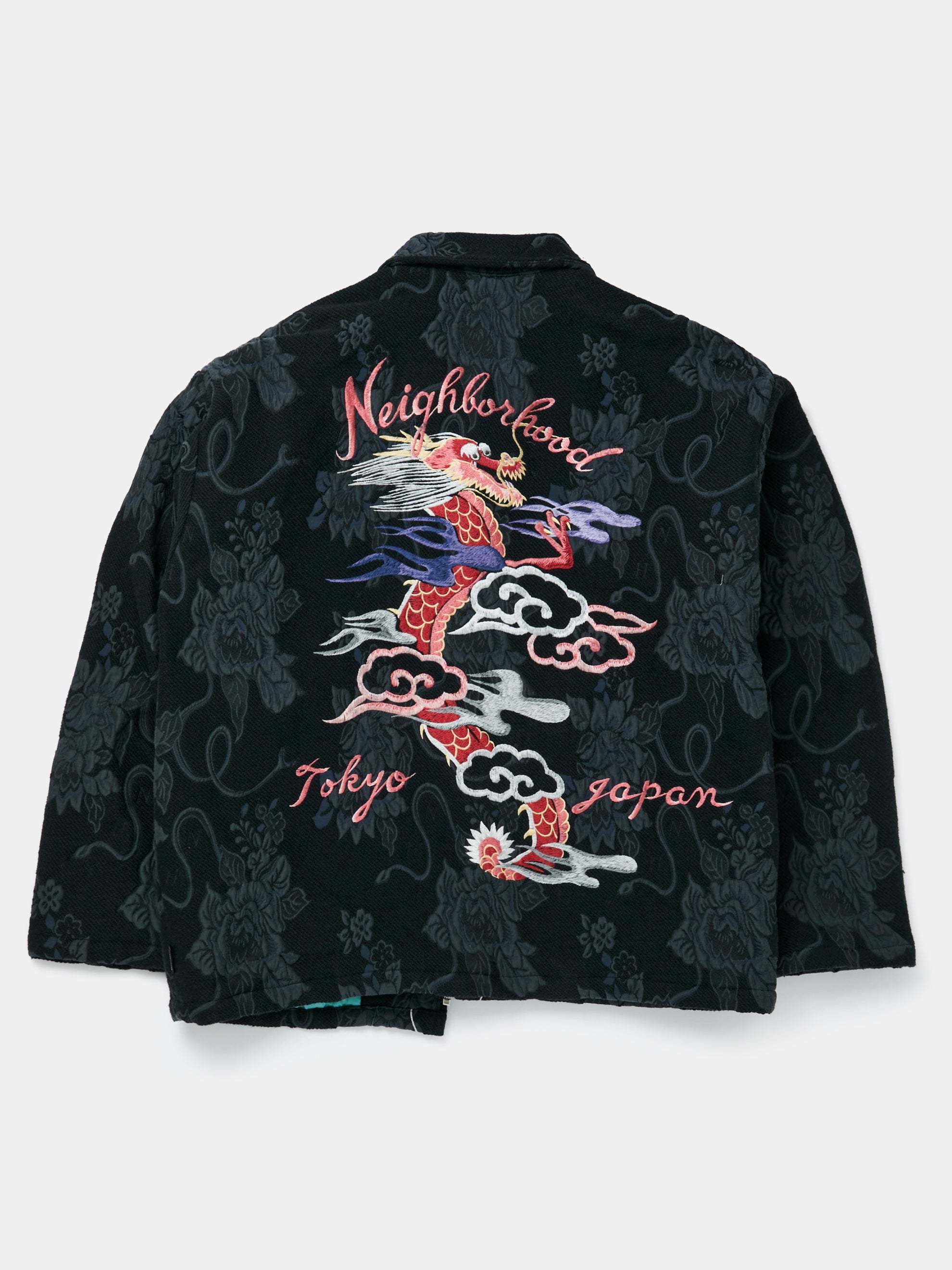 NEIGHBORHOOD JQ スーベニアジャケット Snakes and Flowers