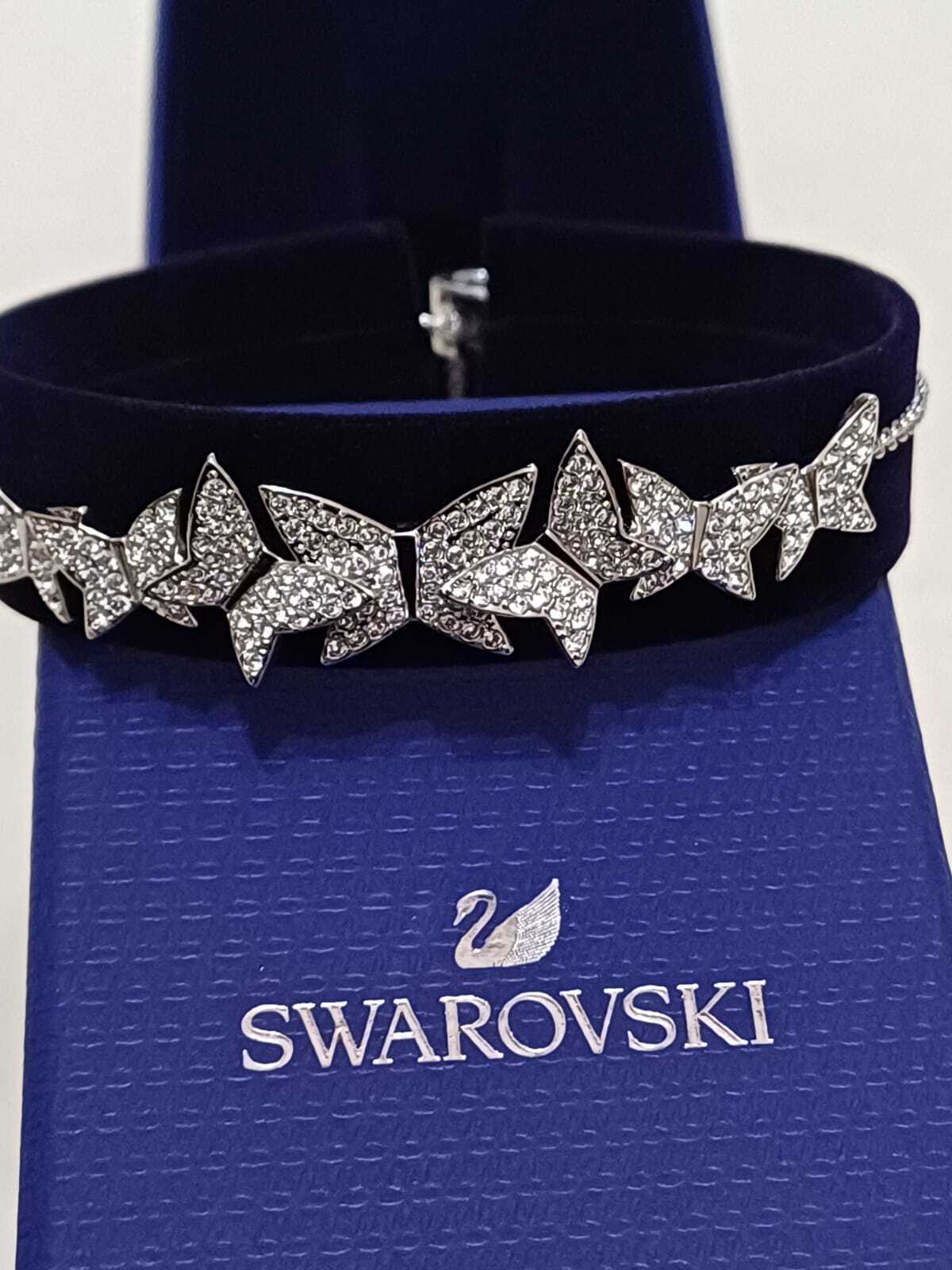 SWAROVSKI スワロフスキー Lilia 蝶ブレスレット 追跡送料関税込
