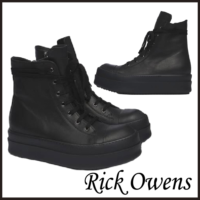 Rick Owens リックオウエンス メガバンパースニーカー レザー (RICK