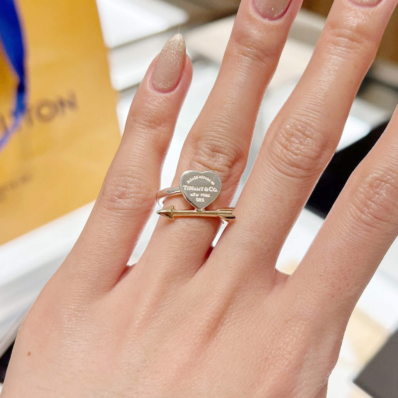 ☆Tiffany & Co☆ Return to Tiffany ハート タグ リング (Tiffany