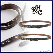 別注 Wネーム【HTC】RHCロンハーマン スタッズベルト レザー (Ron