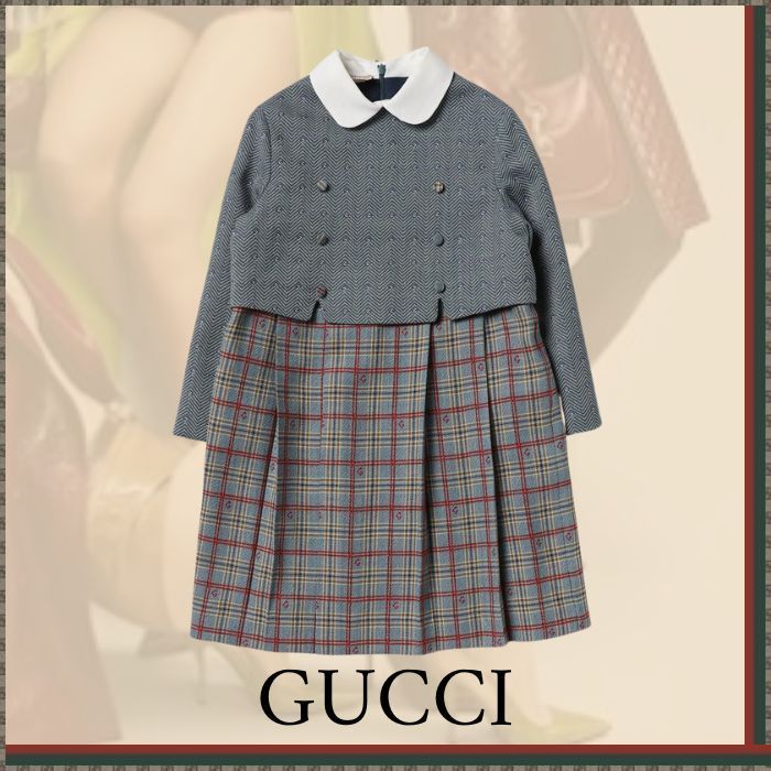 GUCCI☆KIDS フォーマルにも♪Gスクエアパターンスーツ (GUCCI/キッズ