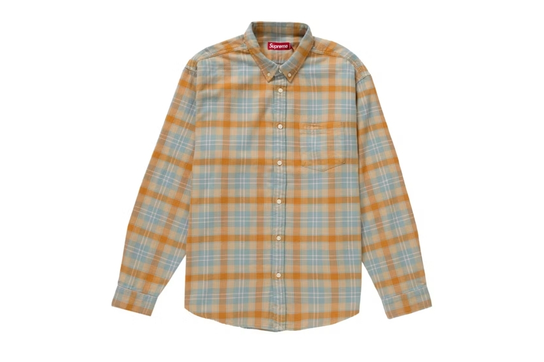 ☆24SS WEEK6☆Supreme Plaid Flannel Shirt (Supreme/シャツ