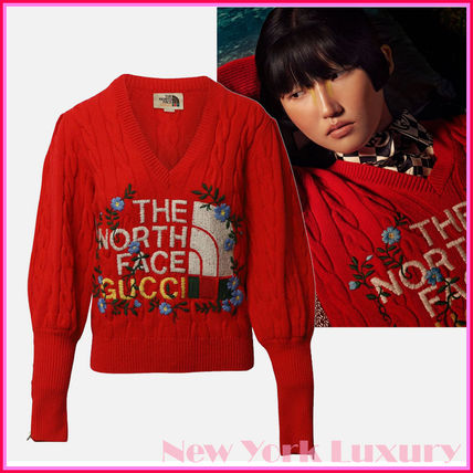 Vネック GUCCI(グッチ) ニット・セーター(レディース) - ブランド通販